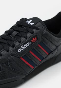 Adidas Originals Continental 80 Stripes Unisex - Sneakers Laag - Core Black/Collegiate Navy/Vivd Red -Schoenen Winkel 034790b5918f450981af5f1c02129ed3