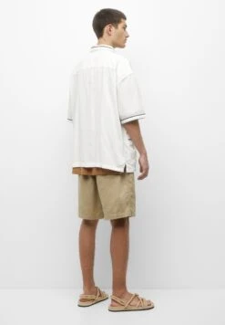 PULL & BEAR Embroidered Short Sleeve - Overhemd - White -Schoenen Winkel 0bd85e89dae54822be9cc26d9b58cd06