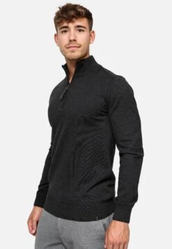 Indicode Jeans Gore - Trui - Charcoal Mix -Schoenen Winkel 28e2c9bdd63845c1a17e228dc0a76c9f