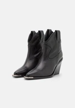 Bronx New Kole - Cowboy-/Bikerlaarsjes - Black -Schoenen Winkel 298ba0f0f99445a398cd92490232d6b2