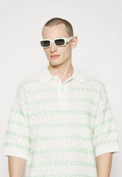 Holzweiler Drift - Poloshirt - Ecru Mix -Schoenen Winkel 29b6590978734da18260406fcb89ee2c