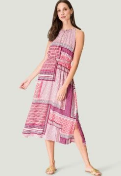 Zero Midi Mit - Jurk - Creamred