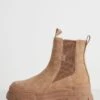 Buffalo Aspha - Enkellaarsjes Met Plateauzool - Brown -Schoenen Winkel 3e8c2e8d7622411f90536accd31313a6