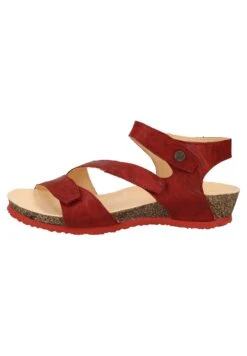 Think! Sandalen Met Sleehak - Cherry