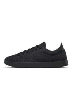 Wool Pipers - Sneakers Laag - Natural Black/Black Sole