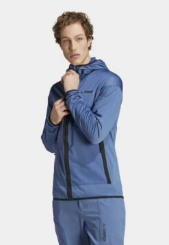 ADIDAS PERFORMANCE Fleecejas - Blue