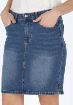 Oregon Twill W - Kokerrok - Denim Blue -Schoenen Winkel 5ae41f28c9894e73867a6f2efc4200ea