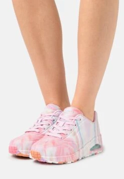 Uno - Sneakers Laag - Pink/Multi-Coloured