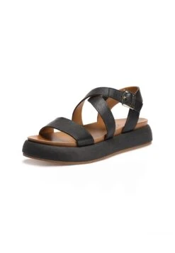 Inuovo Sandalen Met Plateauzool - Black Blk -Schoenen Winkel 8e90c28af28541a5a5097f3ec3eaf822