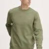 Blend Sweater - Oil Green -Schoenen Winkel 8f322158c3b44a10881bdf88186ef927