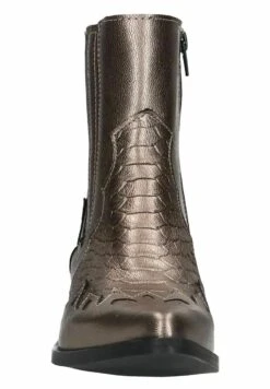 Western - Cowboy-/Bikerlaarsjes - Bronze 12 Western - Cowboy-/Bikerlaarsjes - Bronze -Schoenen Winkel 91121f0e350642f0a7a4e909aadaabfb