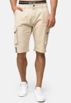 Indicode Jeans Cargo Coeur - Shorts - Fog