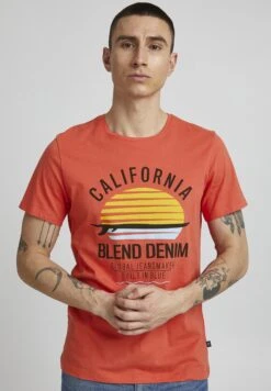 Blend Califo - T-Shirt Print - Coral Sea Red