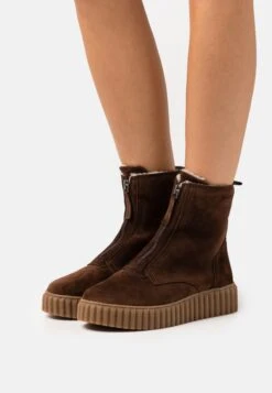 Marc O'Polo Bianca- Korte Laarzen - Dark Brown