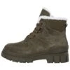 Marco Tozzi Enkellaarsjes Met Plateauzool - Olive Comb -Schoenen Winkel a25ae964859c42deb8775526cc3b6d50