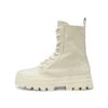Marc O'Polo Enkellaarsjes Met Plateauzool - Offwhite -Schoenen Winkel a4bcf7f05e4c4b57ba0956dba7f39581