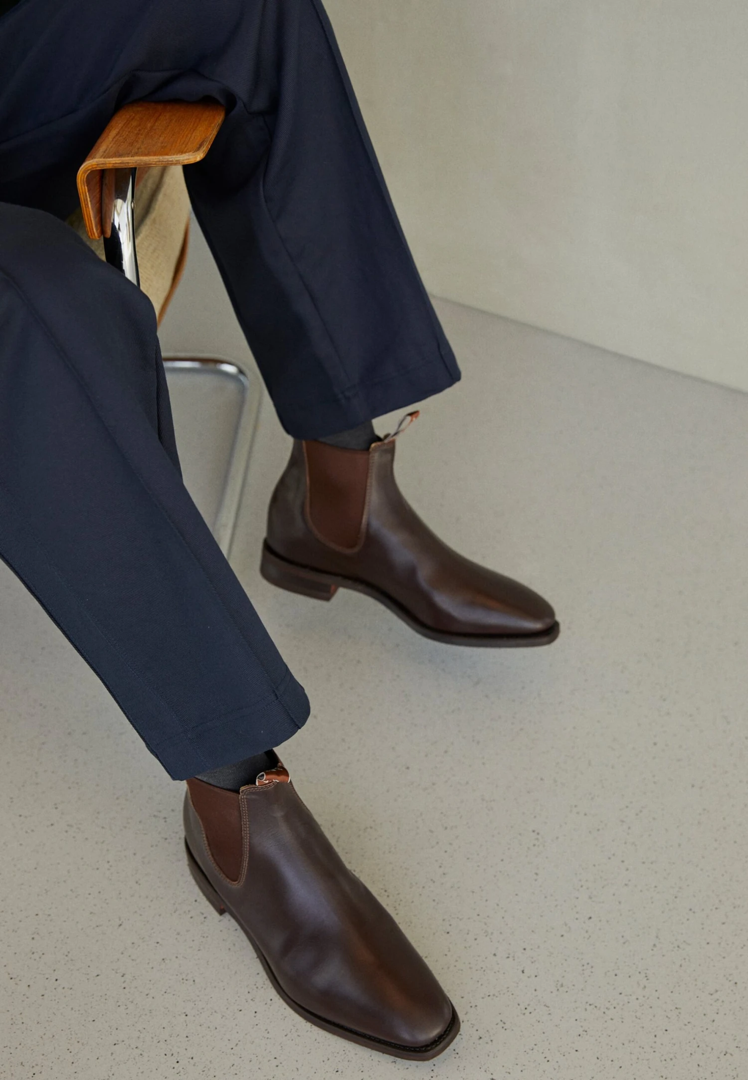 R. M. Williams Comfort Craftsman Square G Fit - Korte Laarzen - Chesnut 4 R. M. Williams Comfort Craftsman Square G Fit - Korte Laarzen - Chesnut - Afbeelding 2