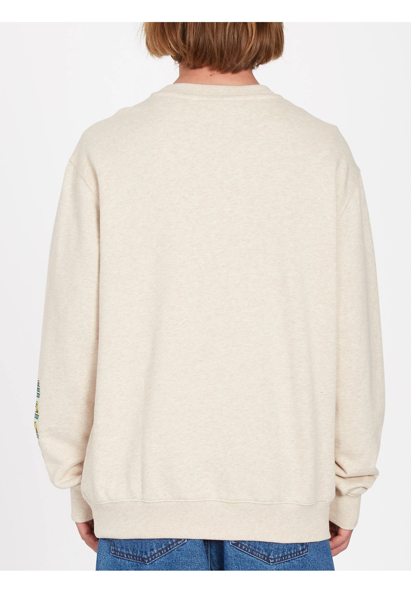 Volcom Fa Ed Merlin Murray Crew - Sweater - Whitecap Grey 5 Volcom Fa Ed Merlin Murray Crew - Sweater - Whitecap Grey - Afbeelding 3