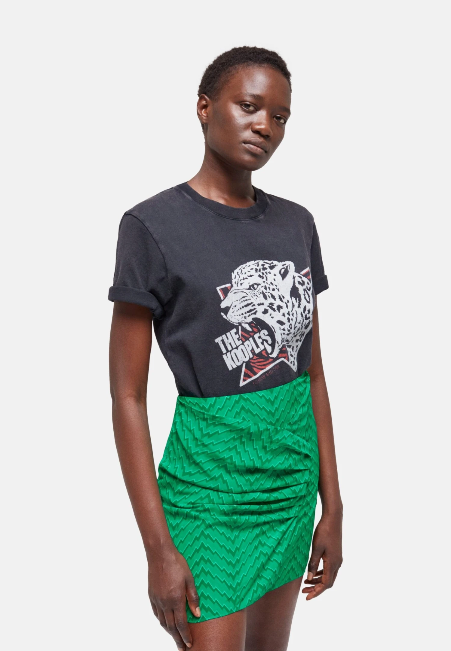 THE KOOPLES Minirok - Green 3 THE KOOPLES Minirok - Green