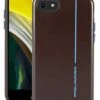 Piquadro Für Iphone Se - Telefoonhoesje - Mogano