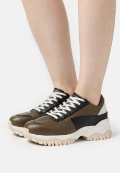 Tiger Of Sweden Afra - Sneakers Laag - Coffee