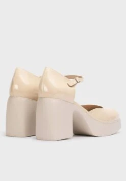 Wonders Lala Mary Jane - Plateaupumps - White -Schoenen Winkel c922fb6aff4e4733bed089123fc69492