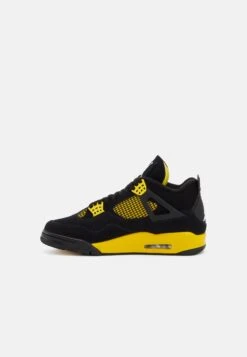 Air Jordan 4 Retro - Sneakers Hoog - Black/White/Tour Yellow -Schoenen Winkel 090ba4855c78418b9eb604dbc291b134