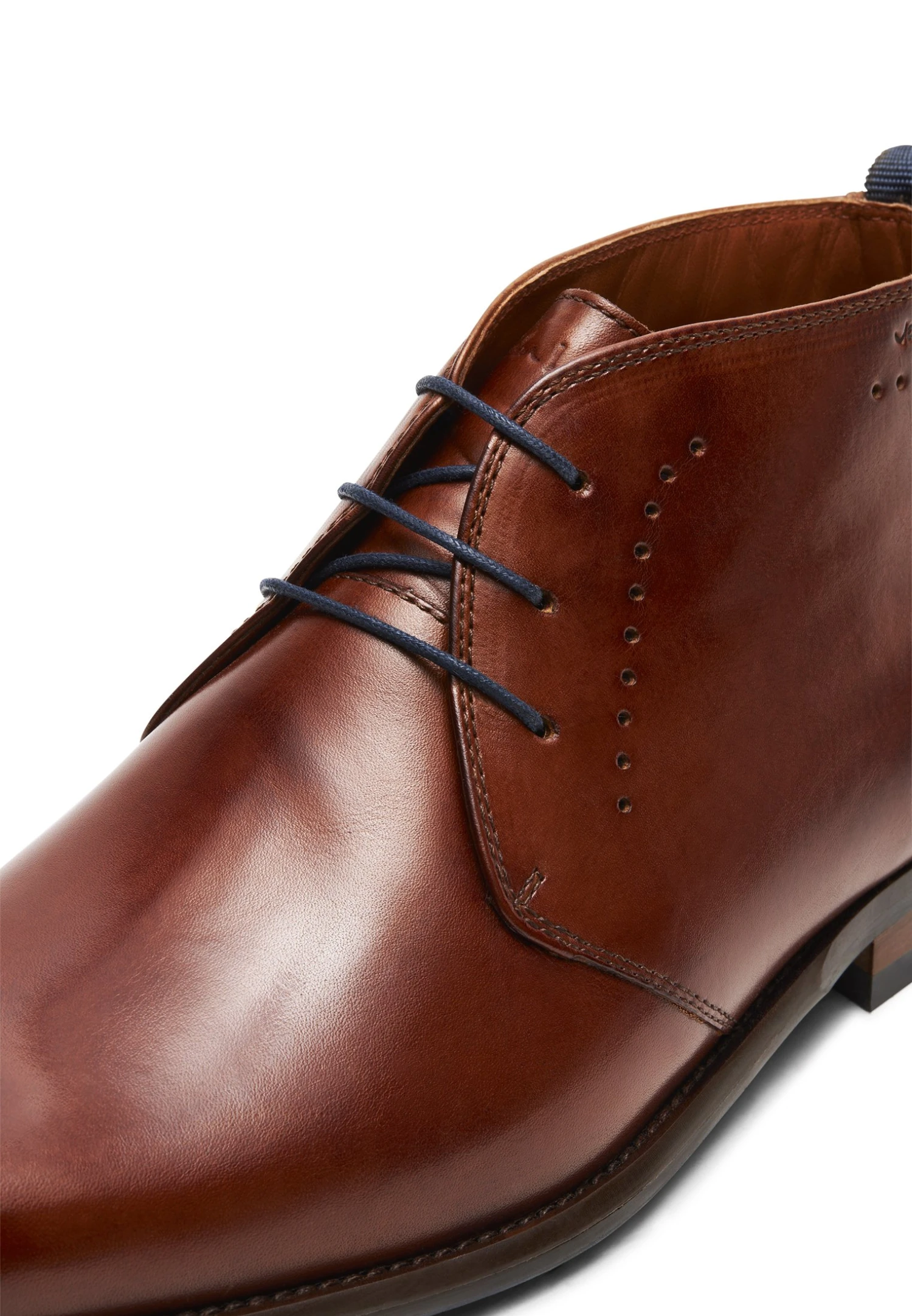 Halbhohe L - Veterboots - Cognac Brown 8 Halbhohe L - Veterboots - Cognac Brown - Afbeelding 6