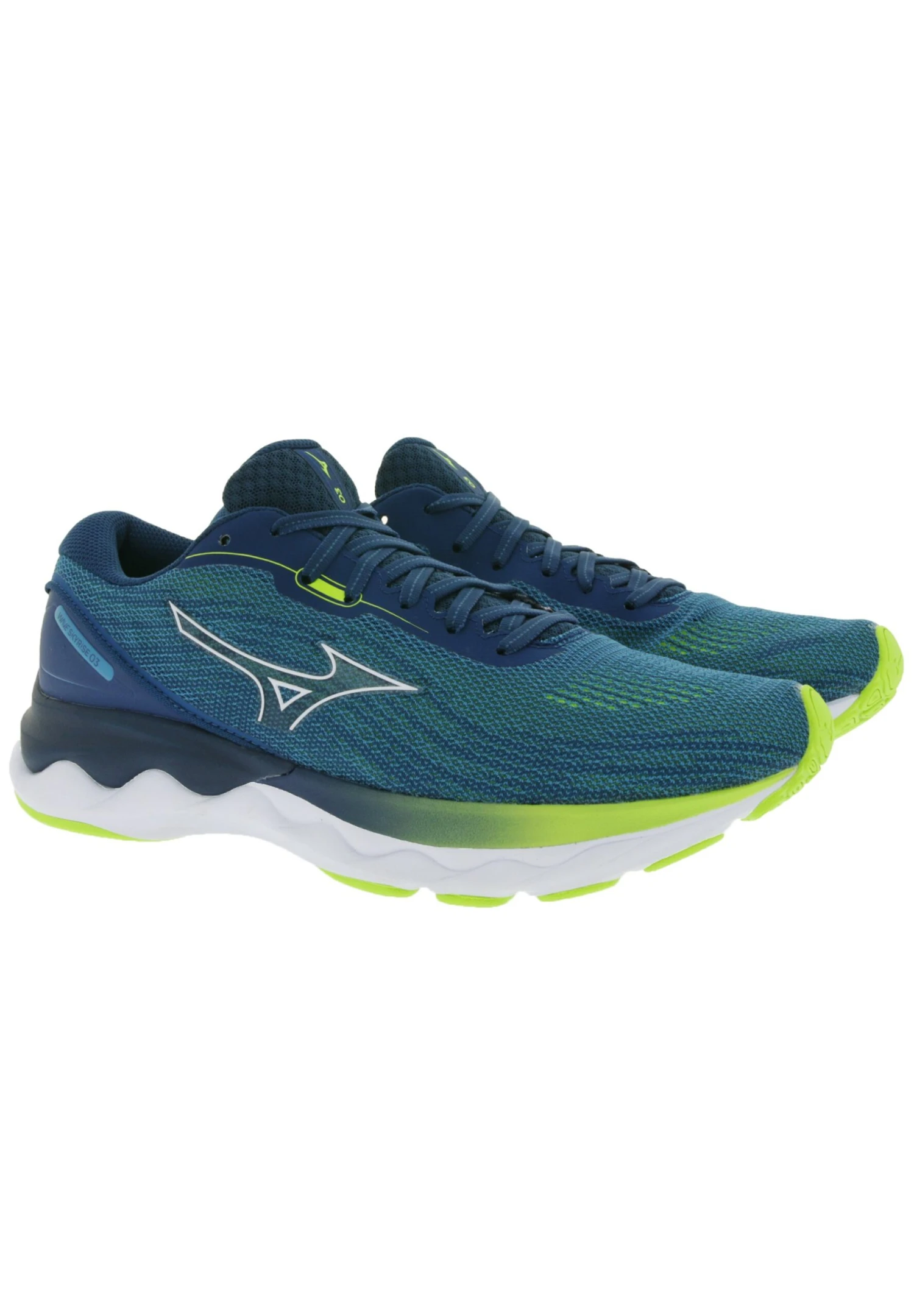 Mizuno Wave Skyrise 3 Herren Jogging-Hochfunktionale Lauf - Sneakers Laag - Blau 10 Mizuno Wave Skyrise 3 Herren Jogging-Hochfunktionale Lauf - Sneakers Laag - Blau - Afbeelding 8