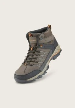 Tom Tailor Licence Trekking Mit Applikationen - Veterboots - Mokka Black -Schoenen Winkel 57763eca70df418097c8d206329e7b93