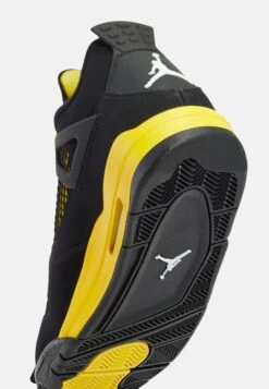 Air Jordan 4 Retro - Sneakers Hoog - Black/White/Tour Yellow -Schoenen Winkel 596e54cb53af4a74a54d16a1b448e637