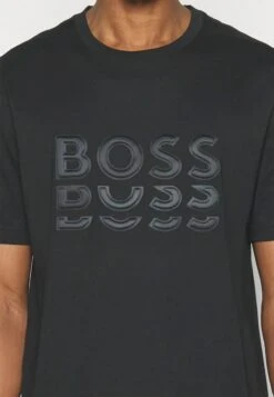 Boss Tee- T-Shirt Print - Black -Schoenen Winkel 59fa2294916540138d1bbe5ef9226a88