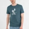 Lionking - T-Shirt Print - Graugrün -Schoenen Winkel 5c65858292c8493aa58c2beb3309b0aa