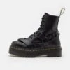Dr. Martens Jadon Harness Unisex - Veterboots - Black Paris -Schoenen Winkel 631a27d10d954ba98560923531f09344