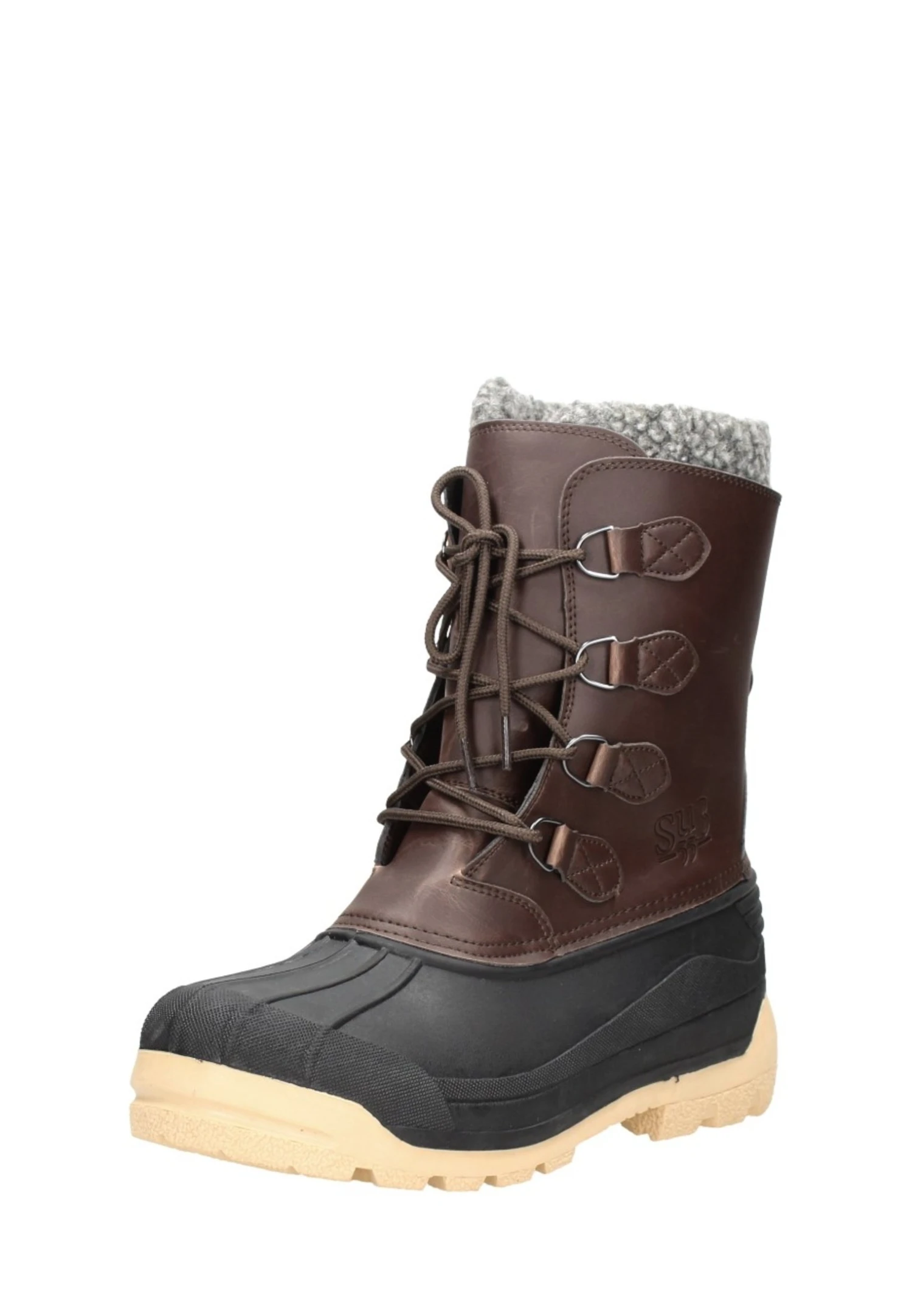 Snowboots- Donkerbruin 4 Snowboots- Donkerbruin - Afbeelding 2