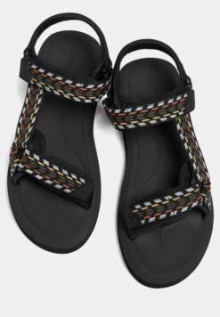 PULL & BEAR Printed Technical- Outdoorsandalen - Black -Schoenen Winkel 726870da115d47f68ef1ed93e2bc0b7d