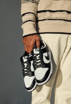 Nike Sportswear Dunk Retro - Sneakers Laag - White/Black -Schoenen Winkel 7336f1a2fccf4192906b4310f3187bc6