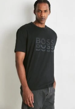 Boss Tee- T-Shirt Print - Black
