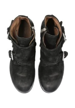 A.S.98 Cowboy-/Bikerlaarsjes - Nero -Schoenen Winkel 8ea2b5311ec04f49b8f66a6165b30a19