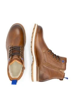 Mosvoll - Veterboots - Cognac -Schoenen Winkel 9044993749a54fd3802d6f4b7ee38494