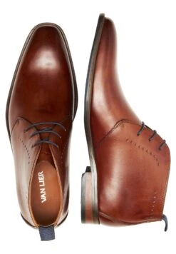 Halbhohe L - Veterboots - Cognac Brown 10 Halbhohe L - Veterboots - Cognac Brown -Schoenen Winkel 99c91beac4b74c0e900e072b2bb3da40