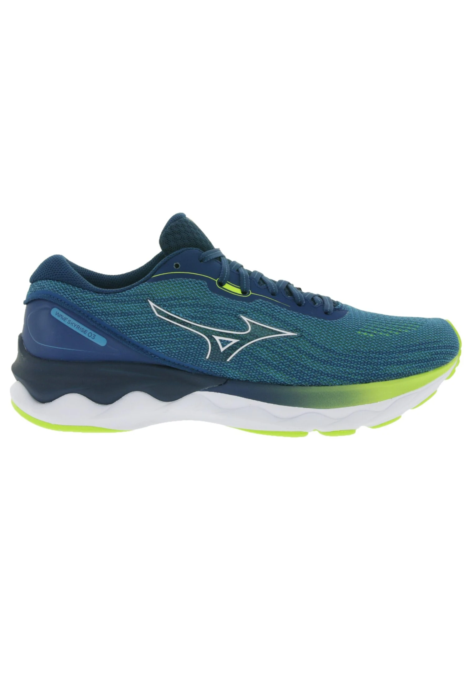 Mizuno Wave Skyrise 3 Herren Jogging-Hochfunktionale Lauf - Sneakers Laag - Blau 9 Mizuno Wave Skyrise 3 Herren Jogging-Hochfunktionale Lauf - Sneakers Laag - Blau - Afbeelding 7