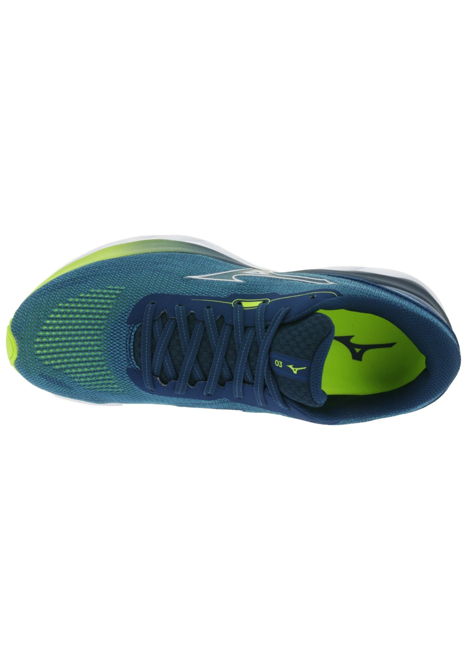 Mizuno Wave Skyrise 3 Herren Jogging-Hochfunktionale Lauf - Sneakers Laag - Blau 5 Mizuno Wave Skyrise 3 Herren Jogging-Hochfunktionale Lauf - Sneakers Laag - Blau - Afbeelding 3