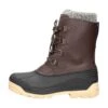 Snowboots- Donkerbruin -Schoenen Winkel ba9df50fe60940e49dfc5fd506539ddc