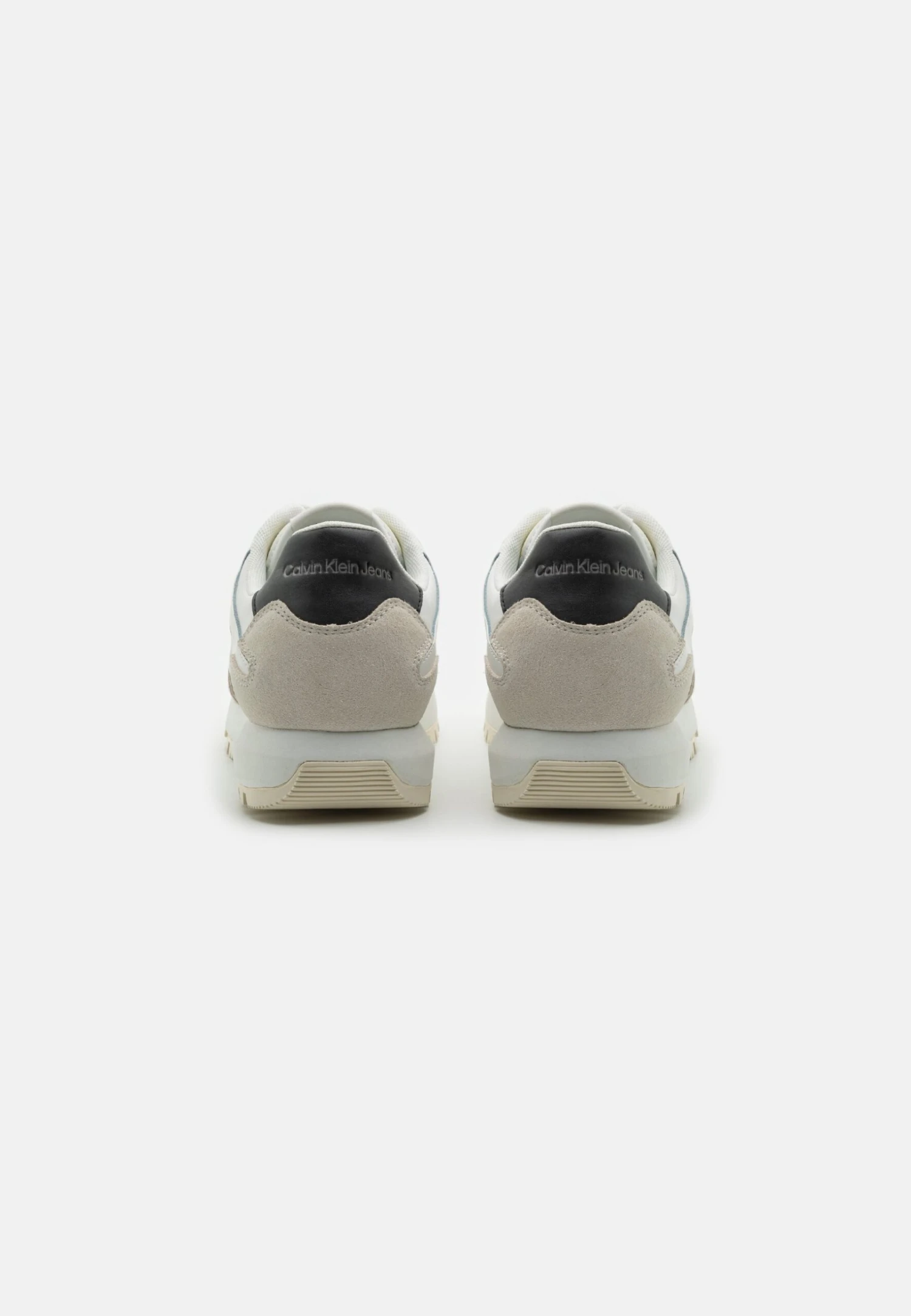 Calvin Klein Jeans Toothy Run Laceup- Sneakers Laag - Bright White/Creamy White/Black 5 Calvin Klein Jeans Toothy Run Laceup- Sneakers Laag - Bright White/Creamy White/Black - Afbeelding 3