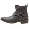 Mustang Cowboy-/Bikerlaarsjes - Graphit -Schoenen Winkel d233b5eb752541019a7b62371d792fcf