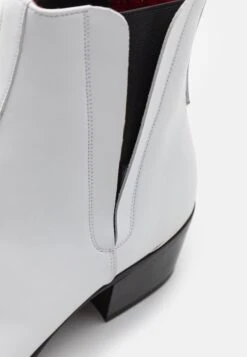 Manero Unisex - Cowboy-/Bikerlaarsjes - White -Schoenen Winkel e0b4eb2420964359b6b9559d52a89b1a